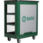 ■SATA ツールトロリー 631x382x893mm【6958202:0】[店頭受取不可]