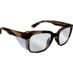 ■【在庫限り】bolle 保護メガネ STKS410 BROWN TORTOISE FRAME CLEAR LENS【6991821:0】[店頭受取不可]