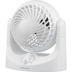 ■IRIS 207013 卓上扇 マカロン型mini 固定式 ホワイト【6993500:0】[店頭受取不可]