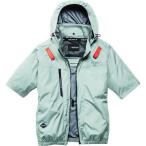 ショッピング店頭受取 ■BURTLE AC半袖ブルゾン AC2096HB-60-L アッシュグレー【7161232:0】[店頭受取不可]