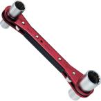 ■TOP ロング4サイズ板ラチェットレンチ ハイカンラッチ【7352641:0】[店頭受取不可]