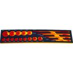 #TRUSCO [ распродажа негодный номер ]EVA пена чёрный × orange 3 ступенчатый ящик для инструментов для [7761759:0][ витрина квитанция не возможно ]