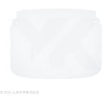 ■YAMAMOTO 超軽量フェイスシールドグラスYF-850L用替えレンズ 4枚入り【7887248:0】[店頭受取不可]