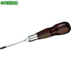 ■nepros 木柄ドライバ貫通タイプ(クロス)No.2【8070416:0】[店頭受取不可]