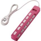 ■【在庫限り】ELECOM OAタップ colersty