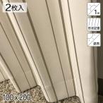 カーテン 2枚組 遮光1級 遮熱 形状記憶 アース アイボリー シンプル 単色 100×200 1組(2枚組) 既製品 青木