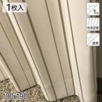 カーテン 遮光1級 遮熱 形状記憶 アース アイボリー シンプル 単色 100×190 1枚 イージーオーダー E.O 青木