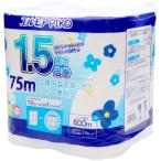【セット販売】エルモア ピコ トイレットロール 1.5倍巻シングル 75m 8ロール(×3セット) カミ商事