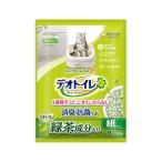 ショッピングデオトイレ 【即納在庫品】 ユニチャーム デオトイレ 緑茶成分入り消臭・抗菌サンド 4L １週間ずっと、ニオイこもらない 猫砂