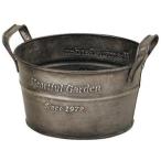  зеленый house античный способ жестяная пластина pot S 2370-C раунд 