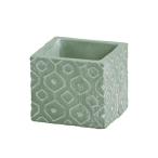 abite цветочный горшок ko-sheli квадратное pot S 8cm угол цветок pot зеленый 