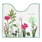 oka туалет коврик botanikaru сад 55×60cm зеленый 