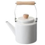 ショッピングパール パール金属 フェスカ ホーローケトル2.4L ホワイト HB-0930