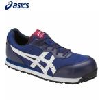 ショッピングアシックス 安全靴 [即納在庫品]  アシックス 安全靴 ウィンジョブ CP201 3E相当 ローカット 紐タイプ インディゴブルー×ホワイト 27.5cm セーフティシューズ 作業靴 先芯
