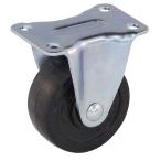 Gシリーズ ゴムキャスター固定車 車輪径25mm ユーエイ (GR-25R)