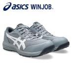 ショッピングアシックス 安全靴 [即納在庫品] 【2025年9月新発売】 アシックス 安全靴 新作 ウィンジョブ〜 CP221 グラベル×ホワイト 27.5