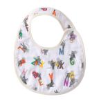  wave нагрудник Leo * Leo ni хлопок 100% сделано в Японии алфавит 