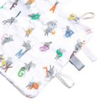  wave носовой платок Leo * Leo ni.... носовой платок хлопок 100% сделано в Японии алфавит 