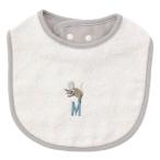  wave нагрудник initial Leo Leo ni хлопок 100% сделано в Японии празднование рождения M