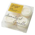 カメヤマキャンドル アロマティカルティーライト 4個入り キャンドル リラックス