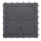  Yamazaki промышленность joint плитка Stone style камень глаз единица корпус 30x30cm 1 листов темно-серый 