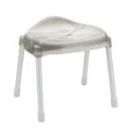 rek ванна стул стульчик для ванной Defi aluminium широкий высота 32cm серый 