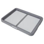 petio с одной стороны . собака tray серый W собака туалет 