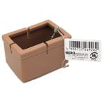 ワイドフェルトキャップ 長角脚用 薄茶 Sサイズ WAKI(和気産業) (BC-804)
