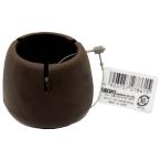  широкий фетр колпак круг ножек для 32-45mm насыщенный коричневый WAKI( мир . промышленность ) (BC-713)