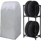 ショッピングアイリスオーヤマ アイリスオーヤマ タイヤラックカバー付 ブラック KTL-590C