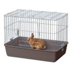 [即納在庫品] うさぎ ケージ マルカン うさぎが上手に飼えるリビングルーム L MR-977 組み立て簡単 天面扉 ホコリやオシッコが飛び散りにくい 深型トレイ
