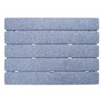  wise ванна коврик половина snoko королевский синий 