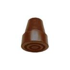  резина колпак ( большой ) 2 штук / 030-1 Brown 19mm остров завод ходьба относящийся / трость мелкие вещи / резина chip (W0936)