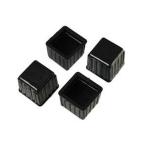  высокий logic ножек колпак угол 21 мм чёрный 1 пакет 4 шт 