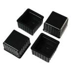  высокий logic ножек колпак угол 31 мм чёрный 1 пакет 4 шт 