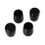  высокий logic труба ножек колпак круг 18 мм чёрный 1 пакет 4 шт 