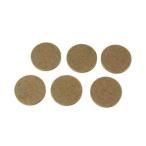  высокий logic твердость фетр круг 32 мм Brown 1 пакет 6 шт 