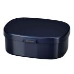 たつみや お弁当箱 さっと洗えるお弁当箱 L 1段 900ml ネイビー