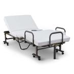 ショッピングリクライニング アイリスオーヤマ 折りたたみ電動リクライニングベッド