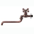 カクダイ カラー自在水栓 ブロンズ 7060FBP-13