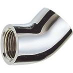  три . вентиль 45° патрубок ( Хромированный )