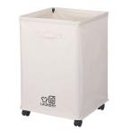 パール金属 ランドリーバスケット76L ベージュ N-7895