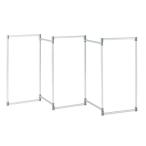  жемчуг металл легкий и крепкий .D type алюминиевый складной сушилка для белья H100 5 полосный серебряный N-7923