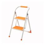  стремянка подножка 2 уровень перевозка складной легкий Mini стремянка W39×D54×H76 orange подножка шт. LFS-007OR восток .