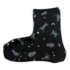  согревающий .... лодыжка / 2003971-01 moon кошка черный круг мир торговля одежда / носки / защищающий от холода носки (U0654)