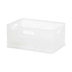 SANKA 収納ボックス 収納ケース ナチュラ インボックス S プラスチック 日本製 クリア