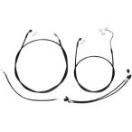 ハーレー FLHT XR DOTハンドルケーブルキット12〜14インチ用 (ブラック/ブラック) Magnum