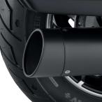  Harley оригинальный slash cut 4.5 дюймовый наконечник черный 65100166