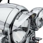 ハーレー純正 ヘッドライトバイザー　SKULL　7インチ 69793-07