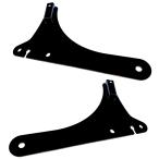 Cycle Visions "пассажирская спинка" * rigid боковой plate черный CV-8098